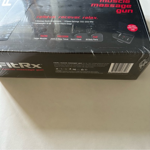FitRX Muscle Massage Gun - Picture 3 of 3